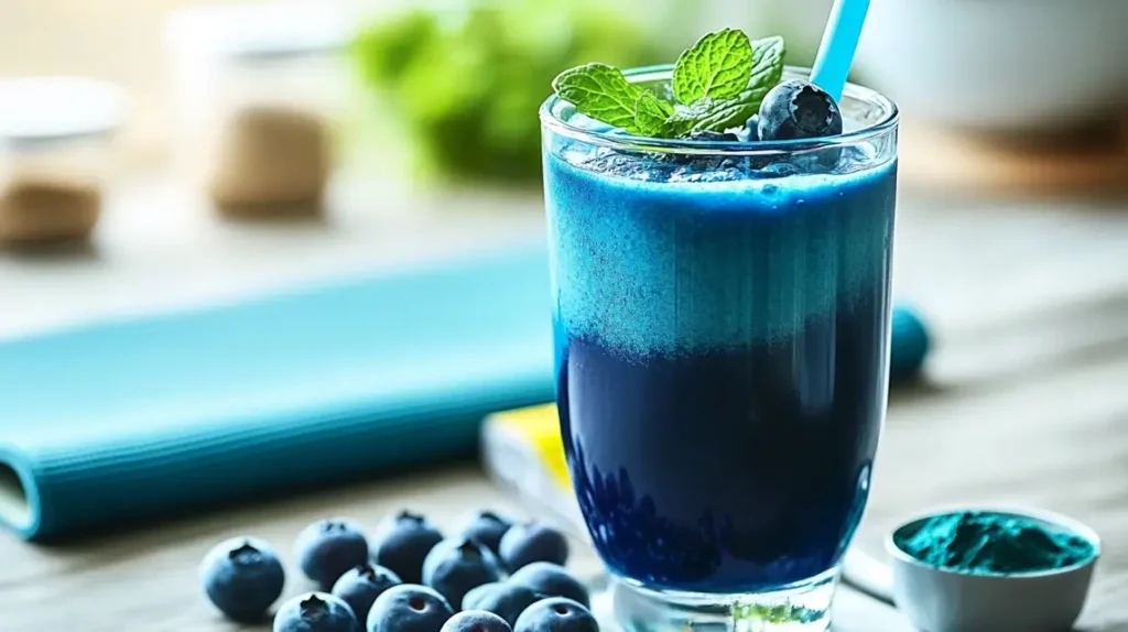 Blue Superfood Juice for Weight Loss – Burn Fat & Boost Energy!