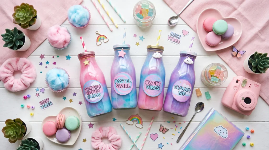 Cotton Candy Loaded Water Restock: Everything You Need to Know 3 Aesthetic TikTok drinks featuring cotton candy water