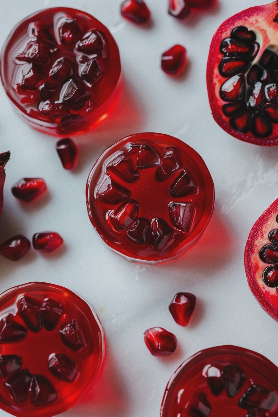 Spiced Gelatin Jello Cups with Pomegranate 2 image 1783721820068